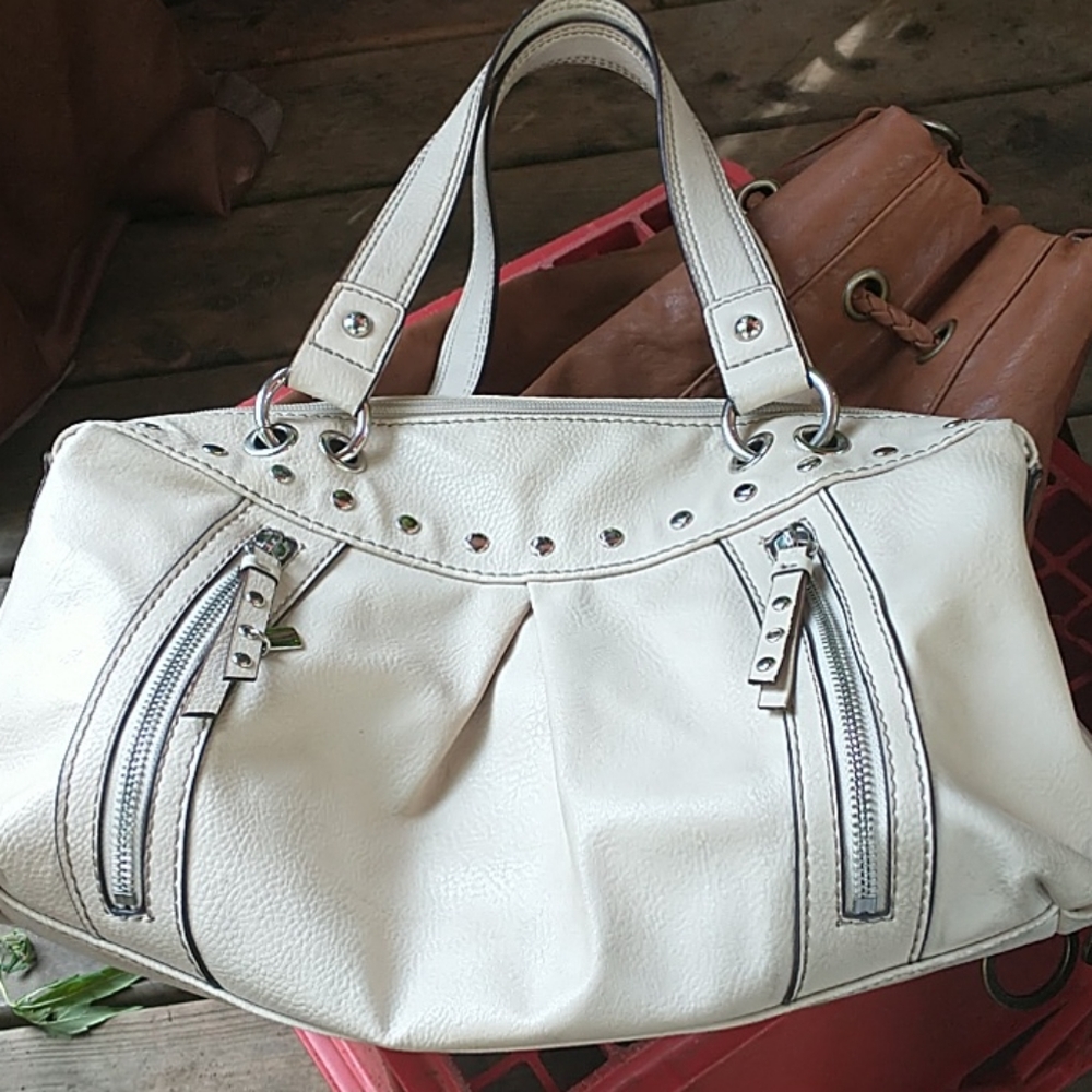 Nine West Large Cream Handbag